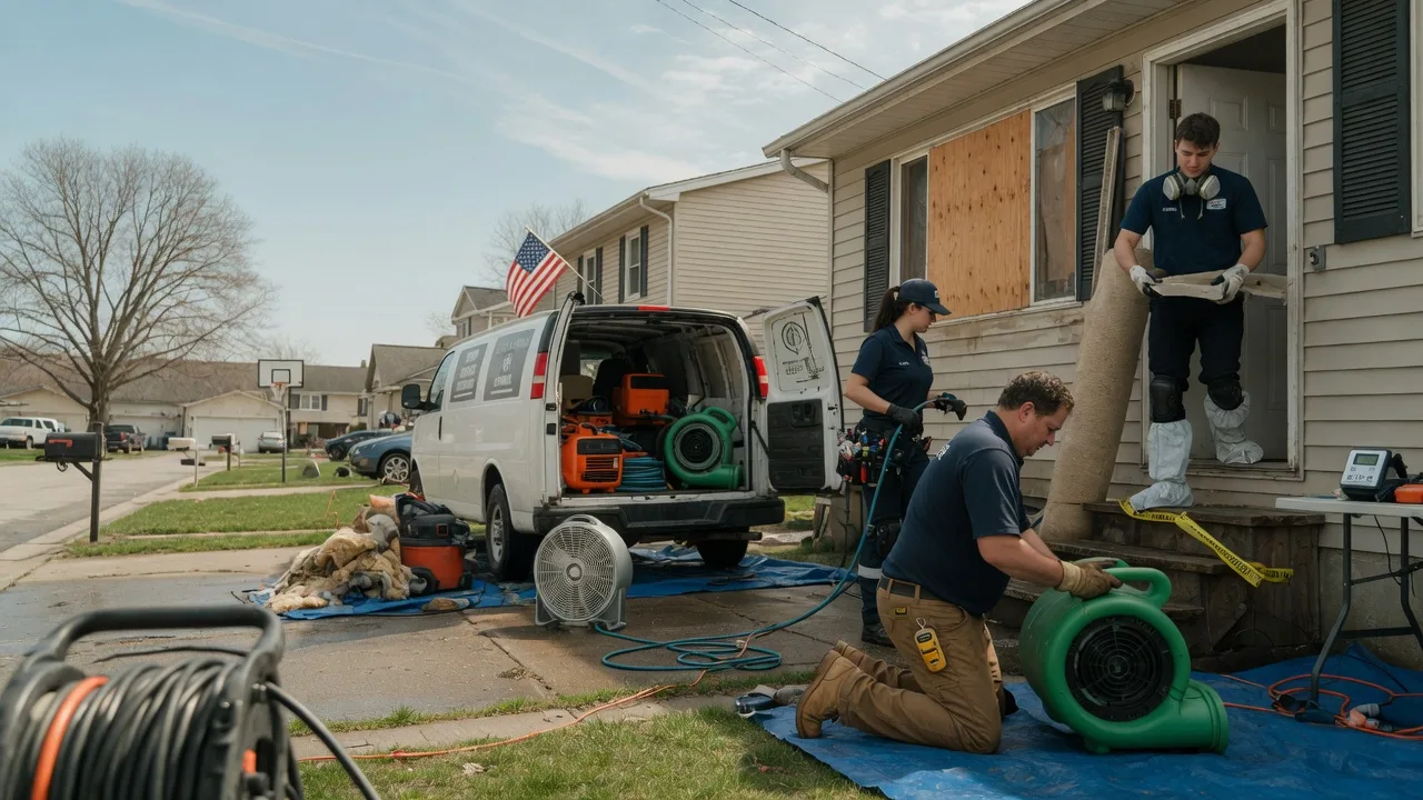 Water Damage Restoration in Hanover, ME near me